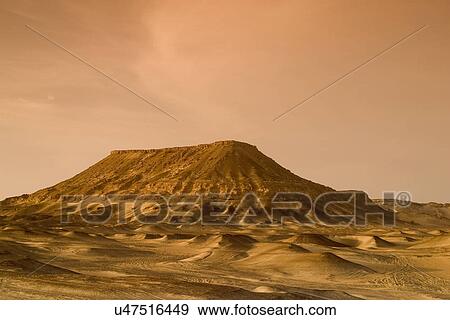 Stock Photo - Orange rock formation. Fotosearch