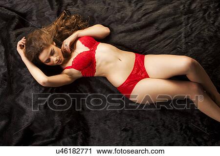 Stock Image - Red undergarments . Fotosearch