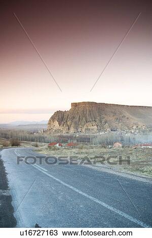 Road to rock formations View Large Photo Image Stock Image - Road to rock formations. Fotosearch
