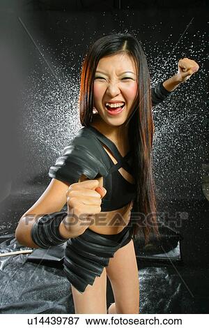 Stock Photo - Sassy model . Fotosearch