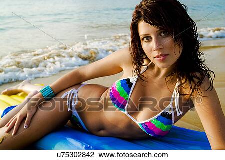 Stock Image - String bikini . Fotosearch