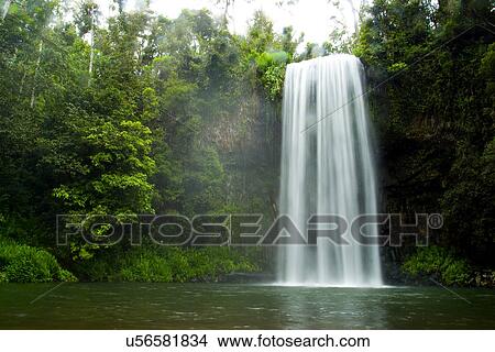 Waterfall View Large Photo Image Picture - Waterfall . Fotosearch
