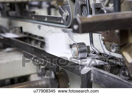 Close up of machine in cardboard factory View Large Photo Image Stock Photography - Close up of machine in cardboard factory. Fotosearch