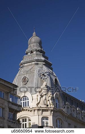 Picture - Detail of dome on an old building, Sofia, Bulgaria, Eastern Europe. Fotosearch