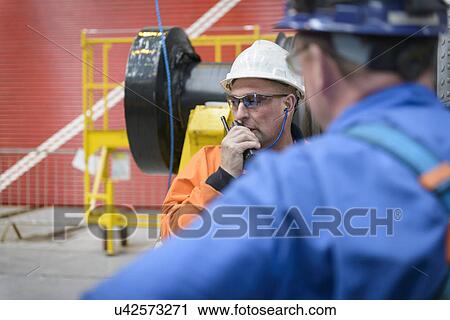 Portrait of crane operator during power station outage View Large Photo Image Stock Image - Portrait of crane operator during power station outage. Fotosearch