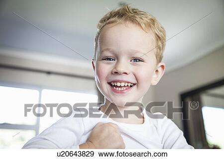 Portrait of smiling three year old boy View Large Photo Image Stock Photo - Portrait of smiling three year old boy. Fotosearch