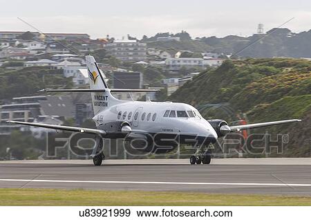 British Aerospace Jetstream J31 taking off at Wellington Airport View Large Photo Image Stock Photo - British Aerospace Jetstream J31 taking off at Wellington Airport. Fotosearch