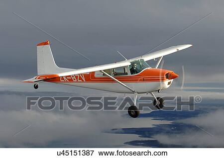 Cessna 180 over Lake Tekapo View Large Photo Image Stock Photo - Cessna 180 over Lake Tekapo. Fotosearch