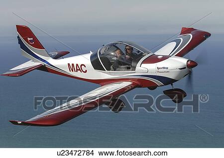 Picture - Evektor-Aerotechnik SportStar light aircraft. Fotosearch