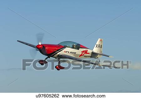 Stock Image -  Extra Aircraft Extra 300 in flight. Fotosearch