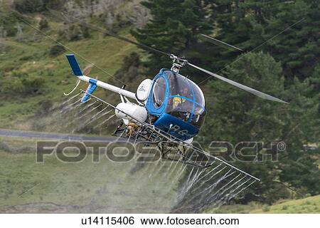 Front view Hughes 269C aerial spraying View Large Photo Image Stock Photograph - Front view Hughes 269C aerial spraying. Fotosearch