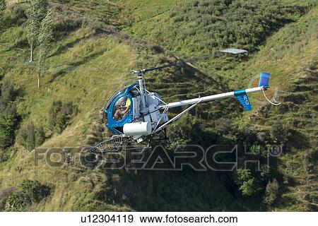Stock Photo - Hughes 269C. Fotosearch