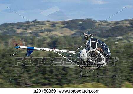Stock Photo - Hughes 269C. Fotosearch