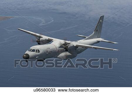 Portuguese Air Force C295 in flight over coast near Wellington, New Zealand View Large Photo Image Stock Image - Portuguese Air Force C295 in flight over coast near Wellington, New Zealand. Fotosearch