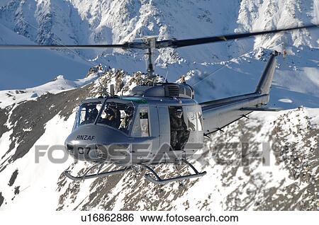 Stock Photograph - RNZAF Bell UH-1H. Fotosearch