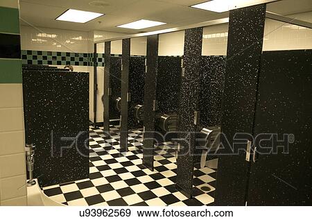 Bathroom stalls View Large Photo Image Stock Photo - Bathroom stalls. Fotosearch