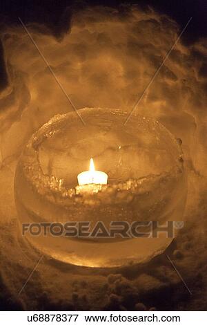 Burning candle View Large Photo Image Stock Photo - Burning candle. Fotosearch
