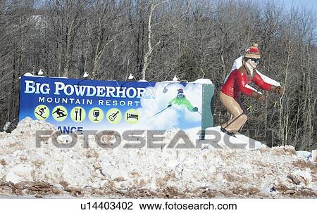 Stock Image - Resort billboard . Fotosearch