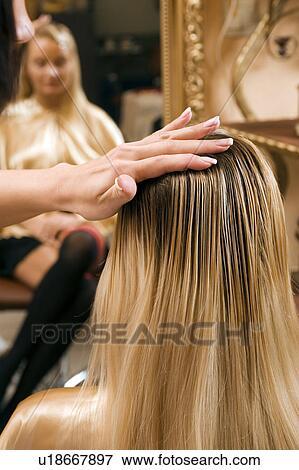 At the hair salon View Large Photo Image Stock Photo - At the hair salon. Fotosearch