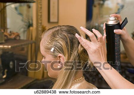 At the hair salon View Large Photo Image Stock Photo - At the hair salon. Fotosearch