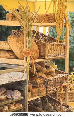 Stock Photograph - Bakery rack. Fotosearch