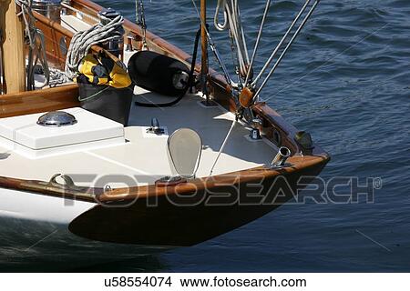 Picture - Boat on the water. Fotosearch