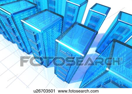 Stock Image - Data storage. Fotosearch