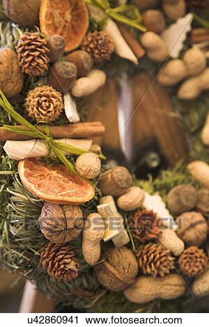 Fall wreath View Large Photo Image Stock Image - Fall wreath. Fotosearch