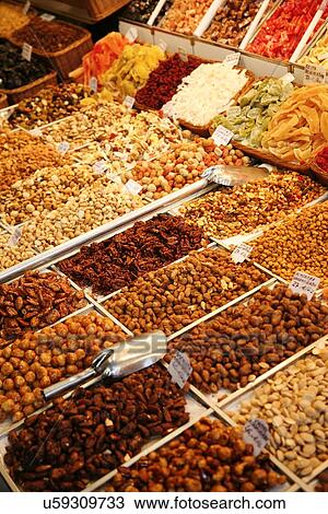 Stock Image - Food market. Fotosearch