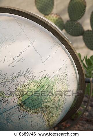 Globe View Large Photo Image Stock Photograph - Globe. Fotosearch