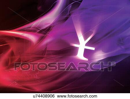 Glowing Yen symbol with red, purple and black abstract background View Large Photo Image Stock Photograph - Glowing Yen symbol with red, purple and black abstract background. Fotosearch