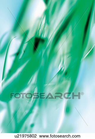 Stock Image - Green color splash background. Fotosearch