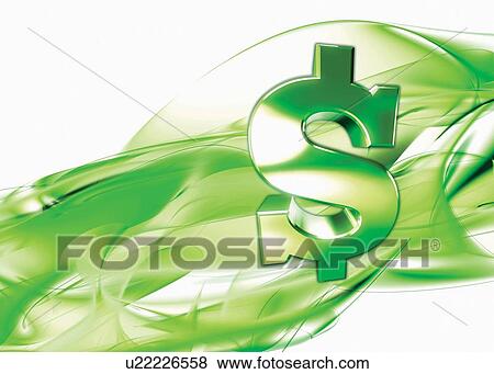 Green dollar symbol View Large Photo Image Stock Photo - Green dollar symbol. Fotosearch