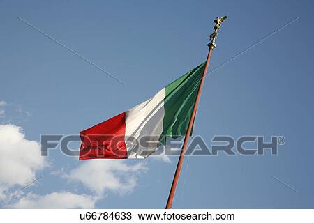 Stock Image - Hungarian flag. Fotosearch