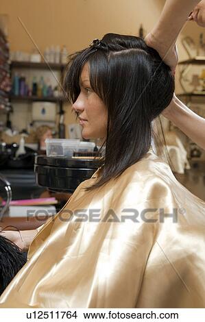 In the hair salon View Large Photo Image Picture - In the hair salon. Fotosearch
