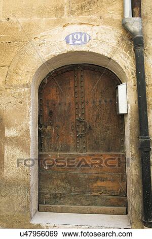 Stock Photo - Old arched doorway. Fotosearch