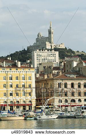 Old port of Marseille View Large Photo Image Stock Image - Old port of Marseille. Fotosearch
