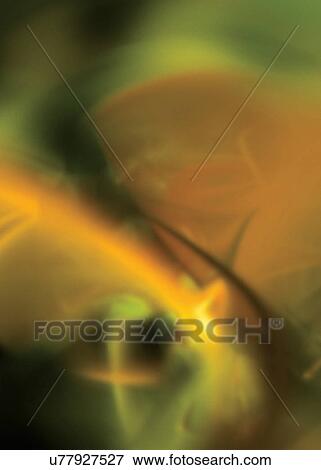 Stock Photo - Orange and green abstract background. Fotosearch