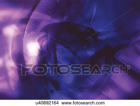 Picture - Purple abstract background. Fotosearch