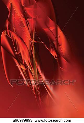 Stock Image - Red abstract background. Fotosearch