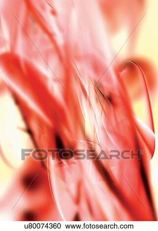 Stock Image - Red color splash. Fotosearch