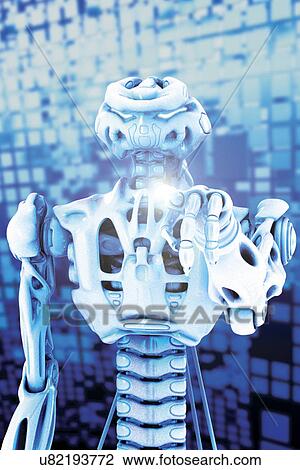 Robotic skeleton View Large Photo Image Stock Image - Robotic skeleton. Fotosearch