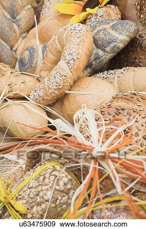 Stock Photo - Rolls and bread. Fotosearch