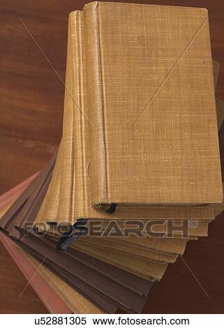 Stock Photography - Stack of old books. Fotosearch