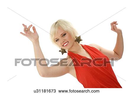 Woman dancing View Large Photo Image Stock Image - Woman dancing. Fotosearch