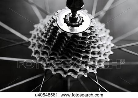 Close-up of bicycle gears View Large Photo Image Stock Image - Close-up of bicycle gears. Fotosearch