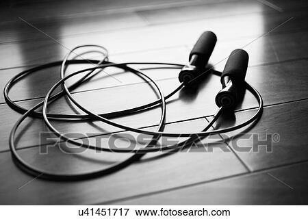Stock Photo - Close-up of jump rope. Fotosearch