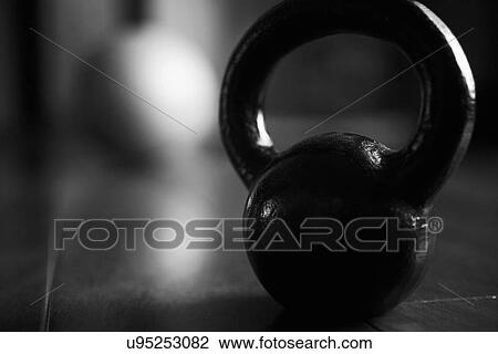 Close-up of kettlebell View Large Photo Image Stock Image - Close-up of kettlebell. Fotosearch
