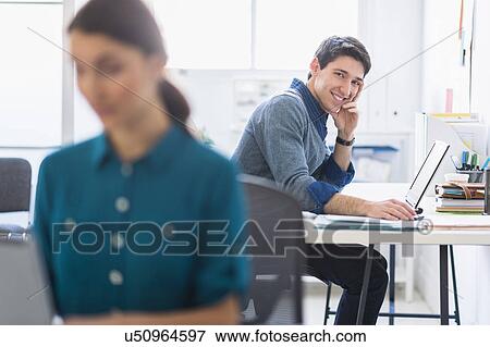 People working in office View Large Photo Image Stock Photo - People working in office. Fotosearch