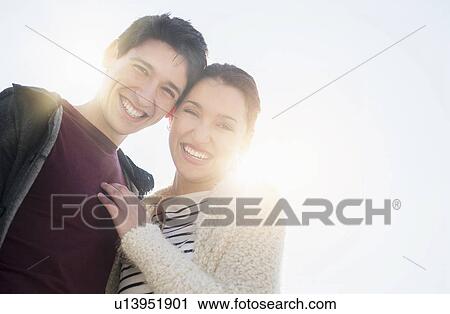 Portrait of young couple View Large Photo Image Stock Image - Portrait of young couple. Fotosearch
